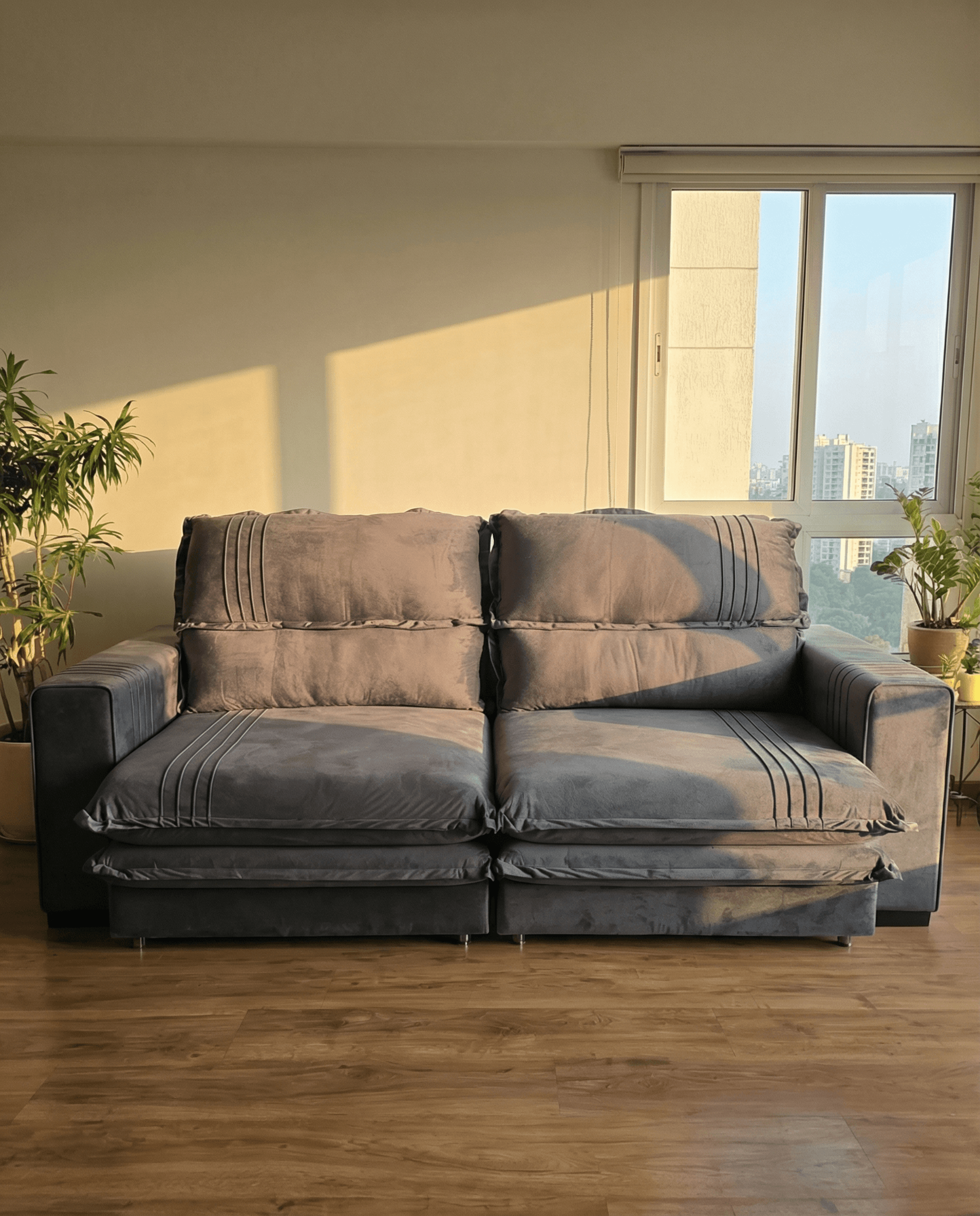 Sofá Oliver Luxor Titanio