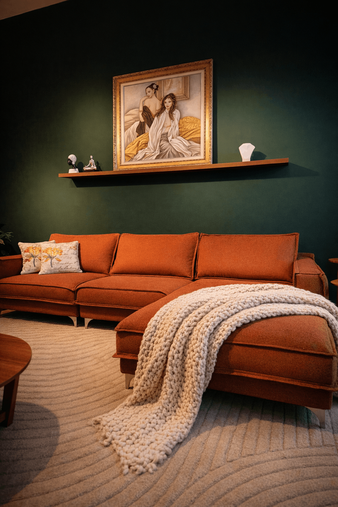 Sofá Metta Terracota